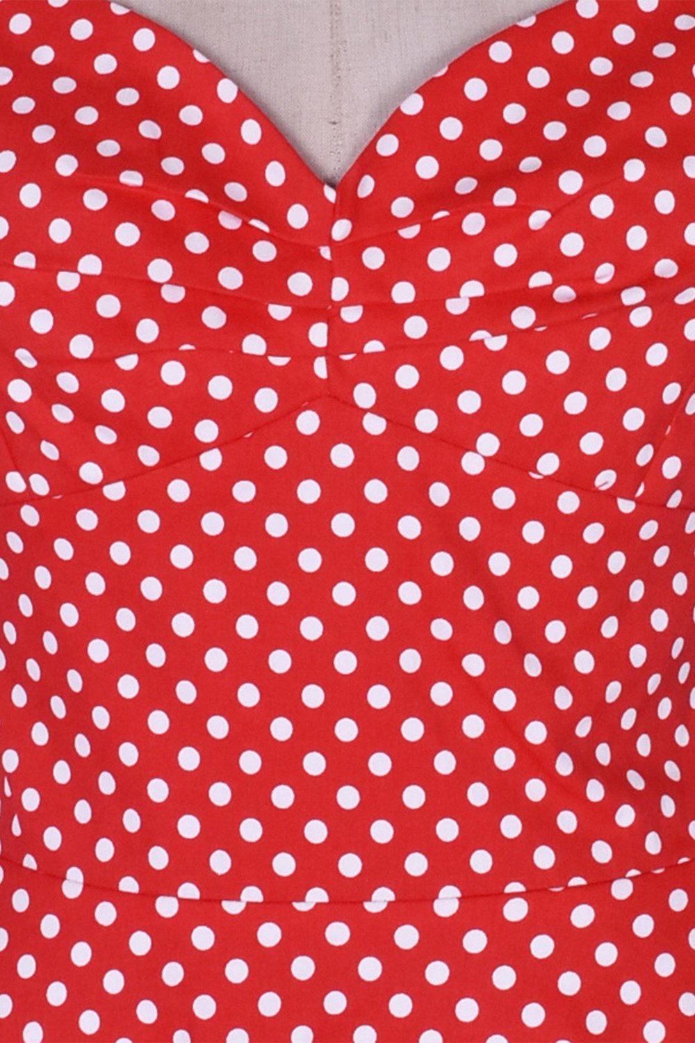 Neckholder gedruckt 1950er Jahre Pin Up Kleid