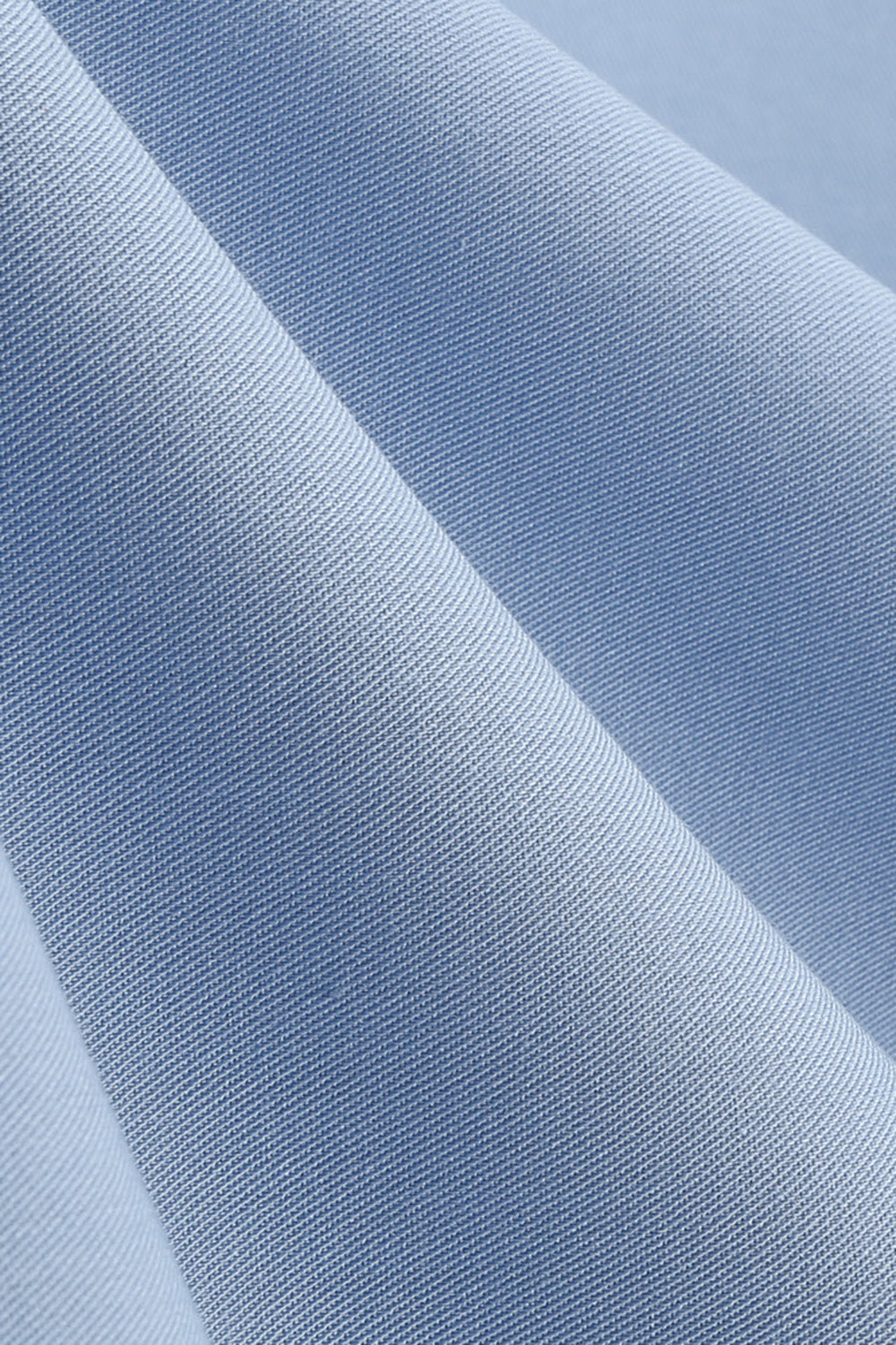 Blaues A-Linie V-Ausschnitt Kleid aus den 1950er Jahren mit kurzen Ärmeln