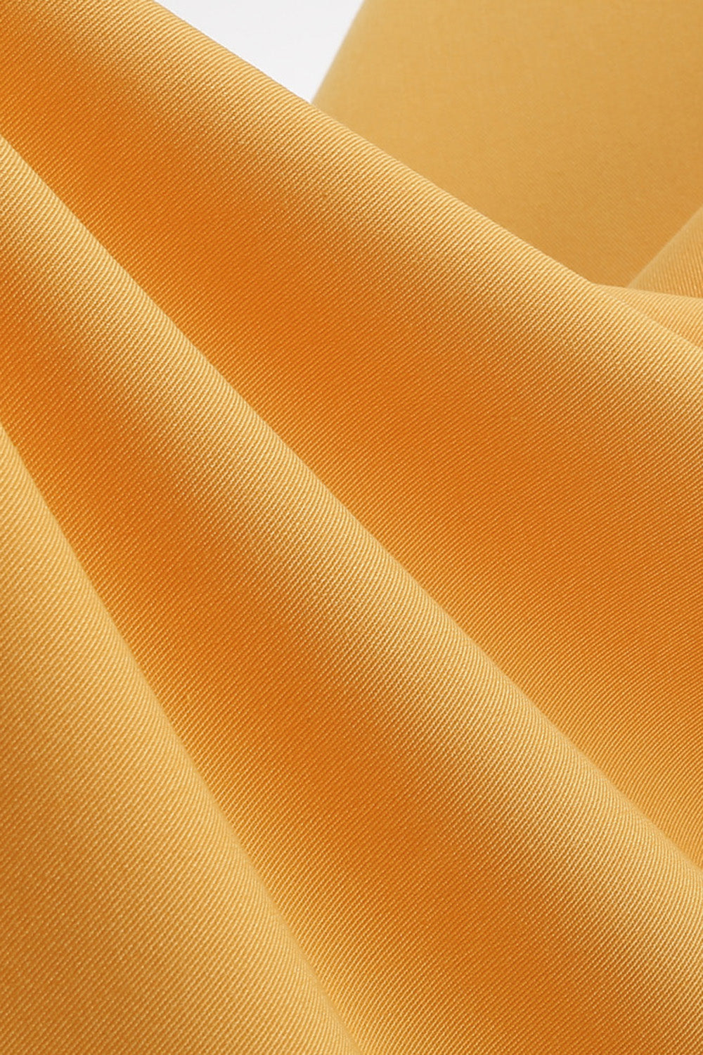 Blaues A-Linie V-Ausschnitt Kleid aus den 1950er Jahren mit kurzen Ärmeln
