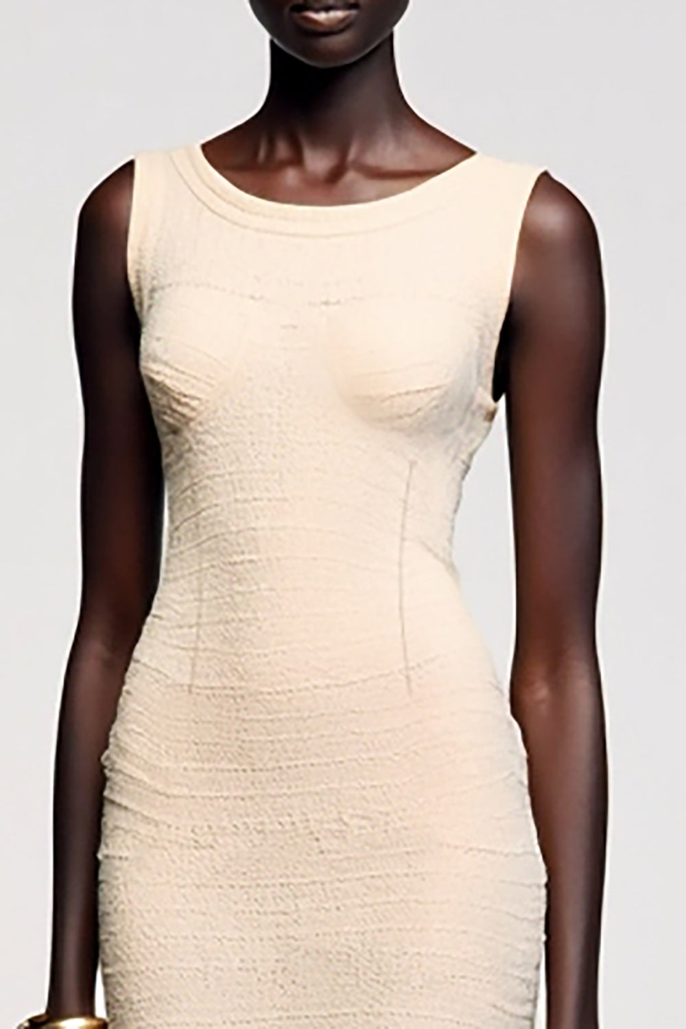 Einfaches A-Linie Midi Kleid für Hochzeitsgäste in A-Linie