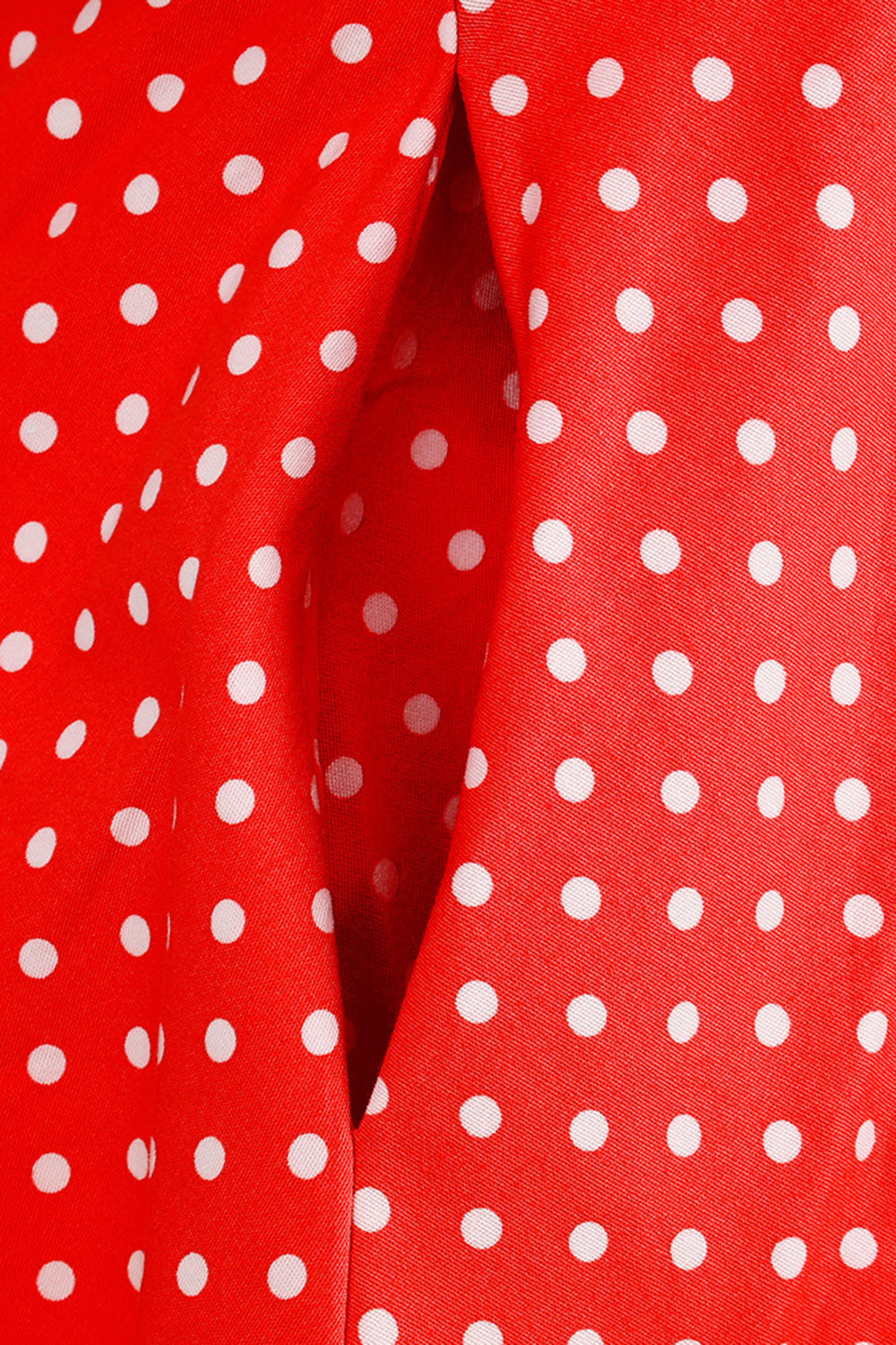 Neckholder Rotes Polka Dots Rockabilly Kleid