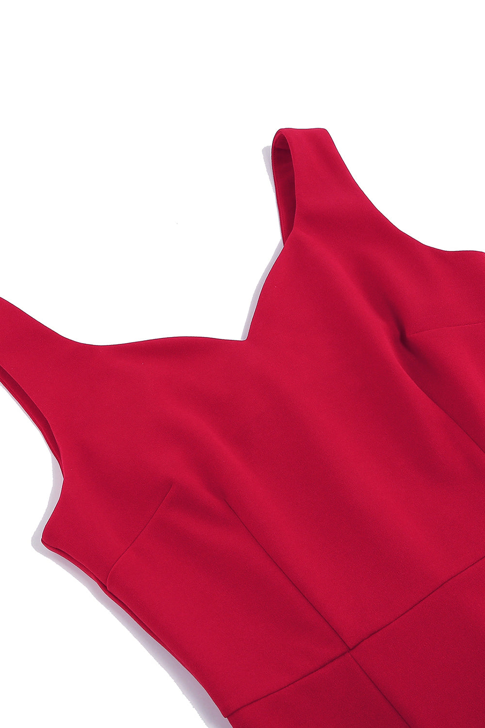 Rotes Bodycon Vintage Kleid aus den 1960er Jahren