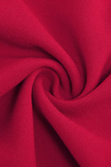 Rotes Bodycon Vintage Kleid aus den 1960er Jahren