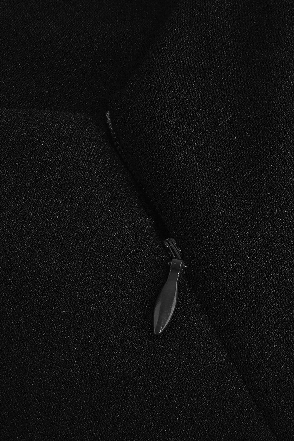 Schwarzes Bodycon 1960er Jahre Kleid