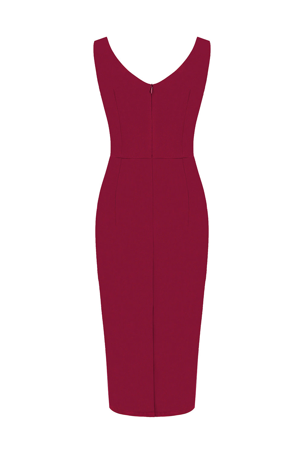 Schwarzes Bodycon 1960er Jahre Kleid