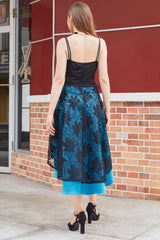 High-Low Spitze Vintage Kleid